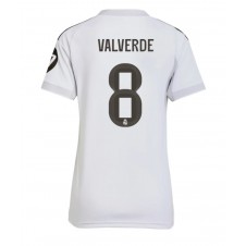 Real Madrid Federico Valverde #8 Hemmatröja Dam 2025-26 Korta ärmar